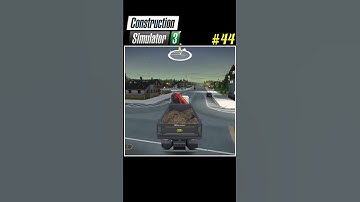 Dumping Soil 🚛🚛 | Construction Simulator 3 #44 #shorts #gaming #cs3 #eurogaming108