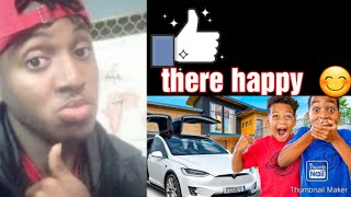 SURPRISING  OWR KIDS WITH A NEW HOUSE \& 2022 MODEL X TESLA ** THEY FREAKED OUT **  (REACTION)