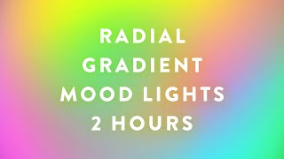 Radial Gradient Soft Color Changing Ambient Mood Led Light - Free Colorful Video Backdrop (2 Hours) screenshot 4