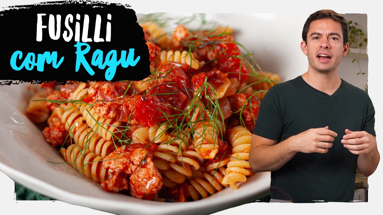 MASSA FUSILLI COM RAGU DE LINGUIÇA :: UNDERCHEF