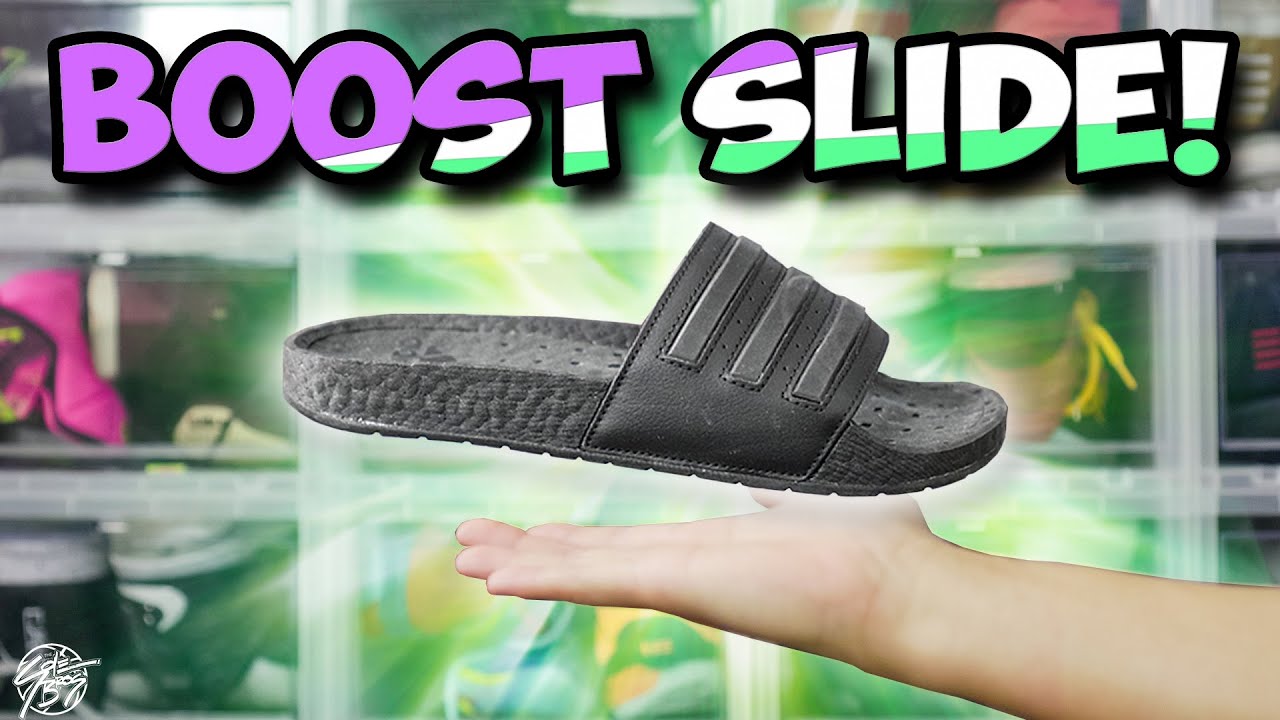 Adidas BOOST Slide Review! Most Comfortable Slide?! - YouTube