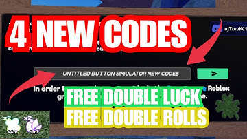 🎁 ALL NEW SECRET WORKING CODES JUNE 2025 🎁🤯 | Roblox Untitled Button Simulator
