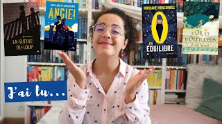 J'AI LU 📚 En équilibre • D'or et d'oreillers • La-gueule-du-loup • Angie !