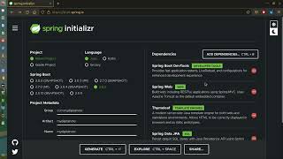 Project creation in spring boot and eclipse IDE