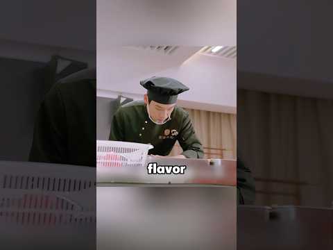 A man made meat-like flavor with vegetables#shosts #film