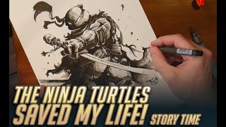 How the Ninja Turtles saved my life! San Diego Comic con story #TMNT #teenageMutantNinjaTurtles