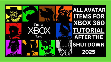 How to Download Xbox 360 Avatar Items After Shutdown (2025) STOCK XBOX & RGH/JTAG
