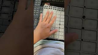 Ableton Push 1 reassembling tip: for 8x8 buttons, start at middle and work outwards