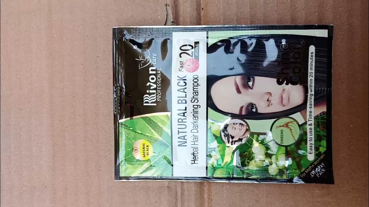 Rivon Hair Color Shampoo YouTube