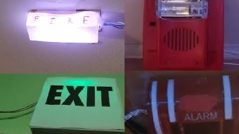 Microbit fire alarm system test 6