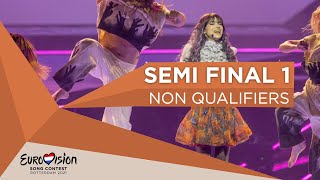 Eurovision 2021 - Semi Final 1 - Non Qualifiers Recap