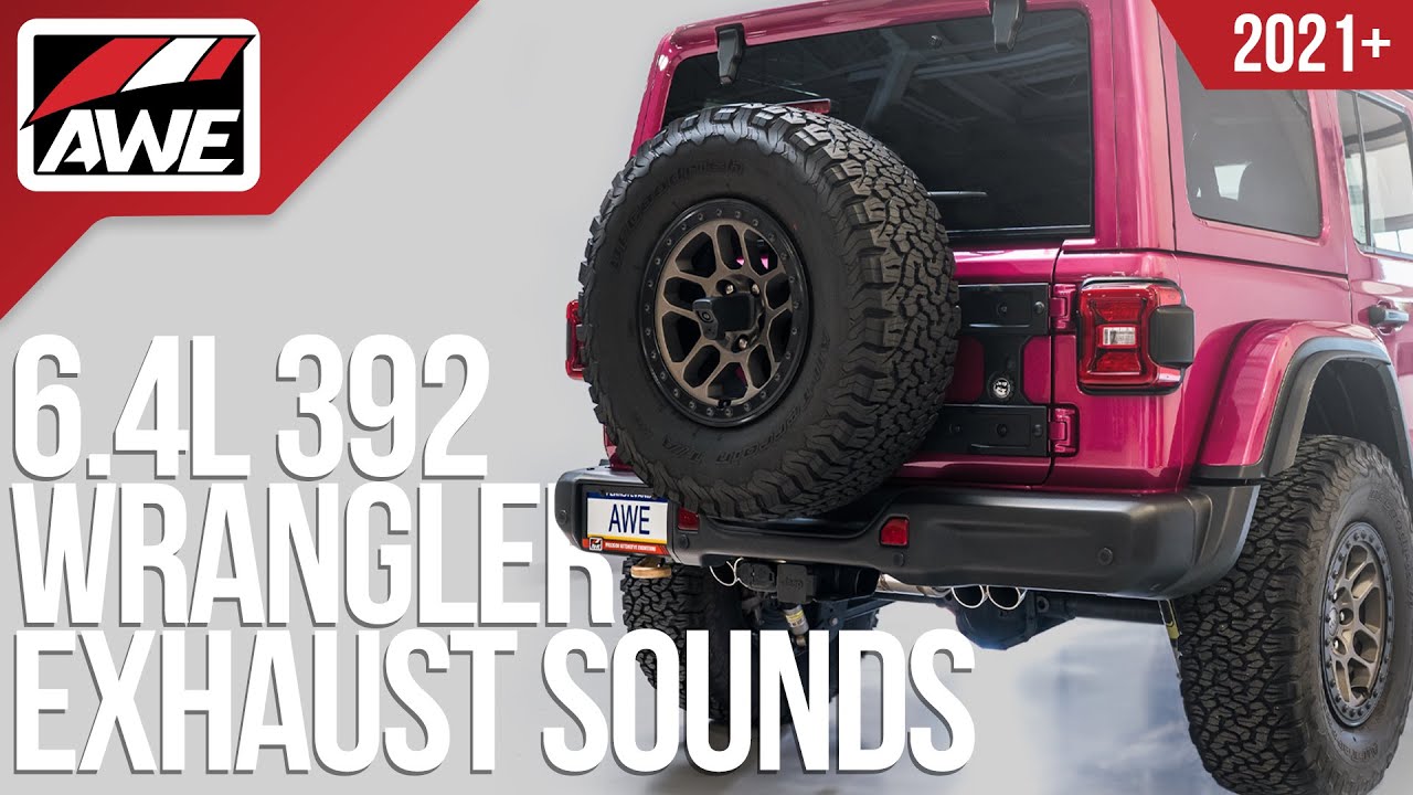 AWE Tuning's New Exhaust System Gives The V8 Jeep Wrangler 392 Even More  Aggression | CarBuzz