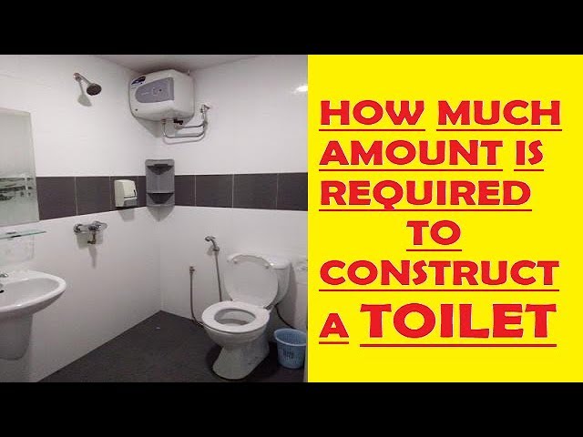 Toilet Construction How Much Amount Is Required You - How Much Does It Cost To Build A New Bathroom In Your House Philippines