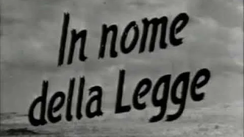 In Nome Della Legge (1949) with English subtitles