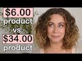 CURLY HAIR PRODUCTS | COMPARING CHEAP VS. EXPENSIVE