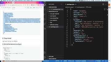 Hướng dẫn cài đặt và biên dịch TailwindCSS với 4 bước đơn giản