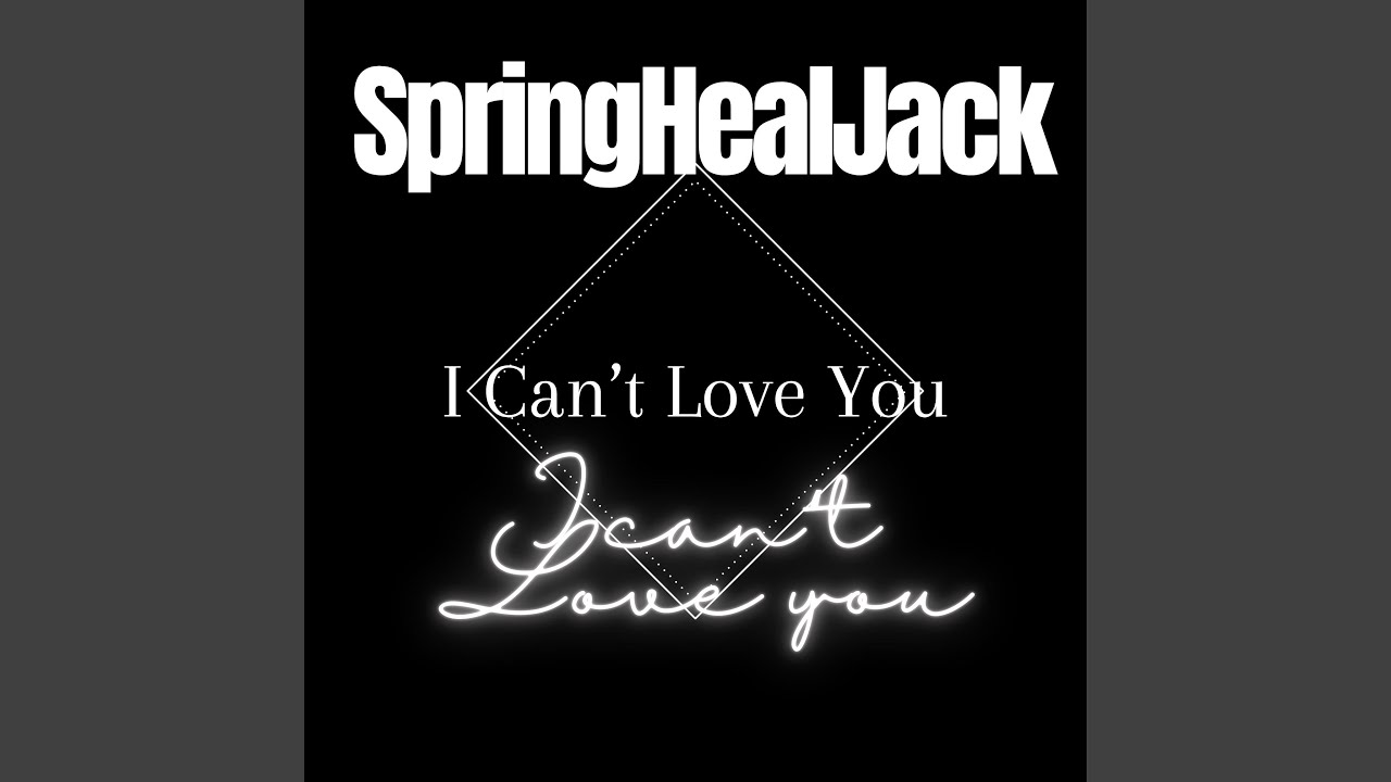 I Can't Love You - YouTube