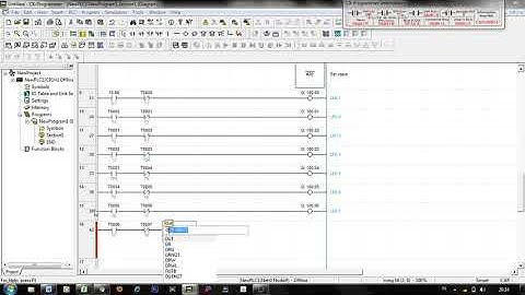 Program Penyalaan Lampu Berjalan dengan Menggunakan Software CX -Designer