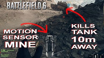 BF6 - Comprehensive Engineer guide | How motion sensor mine works