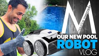 Why You Need A ROBOTIC POOL CLEANER  UNBOXING and REACTION