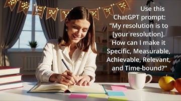 Turn Your New Year Resolutions into SMART Goals with ChatGPT 🎯
