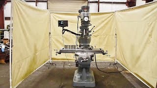BRIDGEPORT 1.5 HP 9" x 42" Vertical Milling Machine