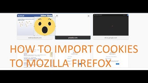 How To Import Cookies Into Mozilla For Hight Cpc Ads