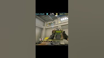 CS:GO first Round Clutch 1v3 -NUKE #shots #csgo #clutch  #glock