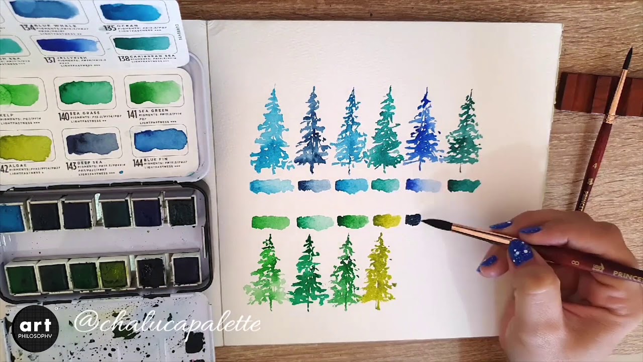 New Watercolor palettes Currents and Terrain by Art Philosophy and Prima  Marketing 