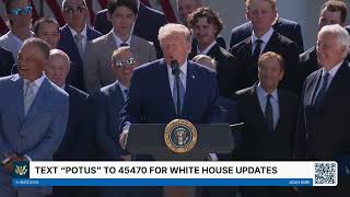 President Trump Hosts the Los Angeles Dodgers, 2025 World Series Champions