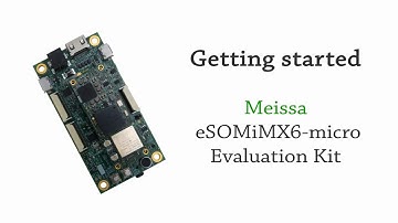 Getting Started With Meissa - I iMX6 Micro SOM RDK | e-con Systems
