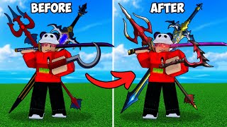 Blox Fruits ALL Swords and Skills Before Revamp