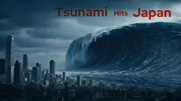 Mega Tsunami 2025 Hits Japan | Monster Waves Destroys The Cities | Tsunami Movie