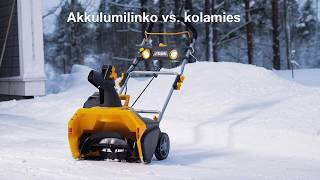 Akkulumilinko vs. kolamies