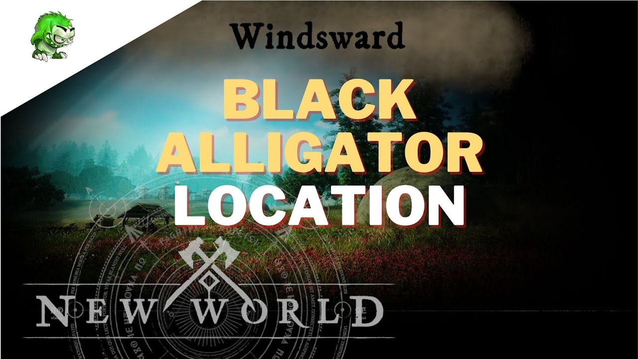 New World Black Alligator [Best Alligator location] YouTube