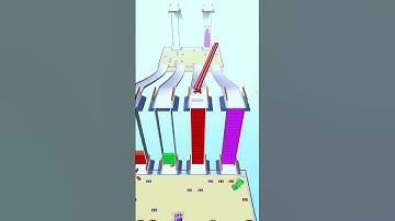 Bridge Race All Levels Gameplay Android,ios Level 284 #short