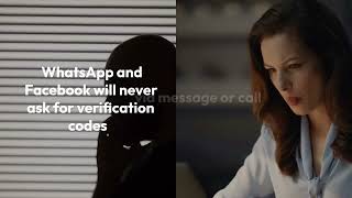 Scam Alert WhatsApp & Facebook Code Request
