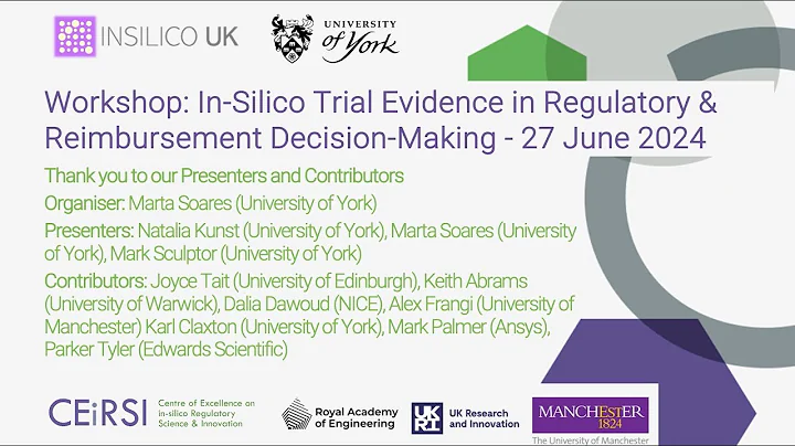 Key Principles for Considering In-Silico Trial Evidence in Regulatory & Rimbursement Decision-Making