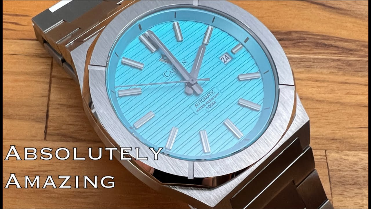 Cadisen Tiffany Blue Stainless Steel Review! $120 KILLER! - YouTube