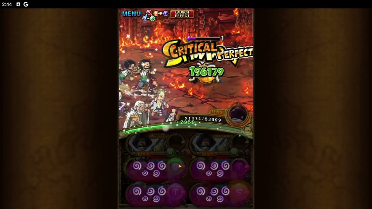 50 Stamina/11* Arena Mihawk - Double 10th Anni Roger Team [One Piece Treasure Cruise]