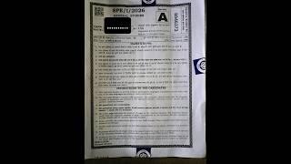 MPPSC General Studies Paper 2026 / A Series Paper / First Paper #mppscpre #mppsc #mppscpaper