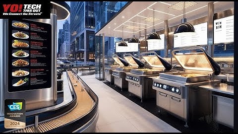 Restaurants With ZERO Employees Are Here Thanks To AI | CES 2024