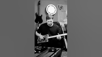 4-string resonator cigar box guitar blues #shorts