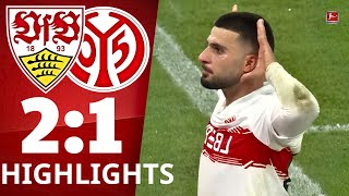 VfB Stuttgart - FSV Mainz 05 | 2:1 | Highlights | Bundesliga, 8. Spieltag 2025/26