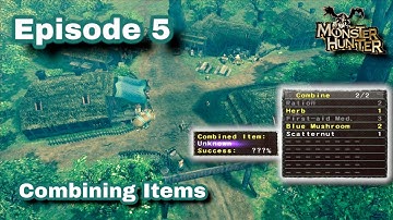 Monster Hunter PS2 Gameplay (Android) | Eps. 5 - Combining Items | AetherSX2