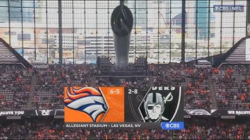 Broncos @ Raiders - NFL On CBS Intro/Start