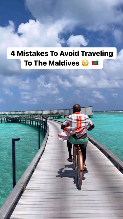 😳 Avoid these mistakes traveling to the Maldives 🇲🇻 #maldives #travel