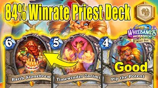 Get Rank Legend In June With 84% Winrate Priest Deck At Whizbang's Workshop Mini-Set | Hearthstone