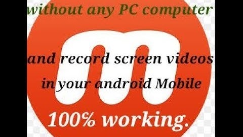 How mobizen activate booster mode without any PC computer