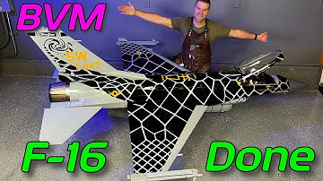 From Box to Beast: Complete the BVM 1/5 Scale F-16 RC Jet